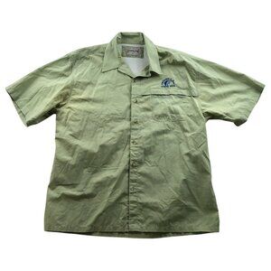 Bimini Bay Mens Fishing Shirt XL Mesh Short Sleeve Activewear Outdoors Casual Gr